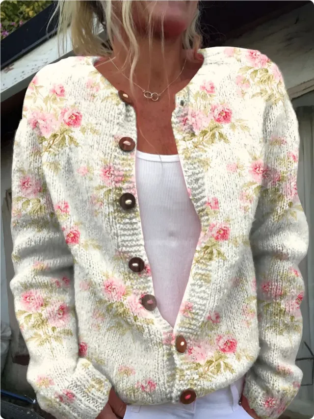 3D Digital Printing Cardigan Coat Outerwear Women Jlkswtsx4770 - Shop at LoveMi