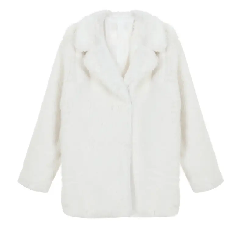 Solid Color High-grade Fur Coat Temperament Short Coat