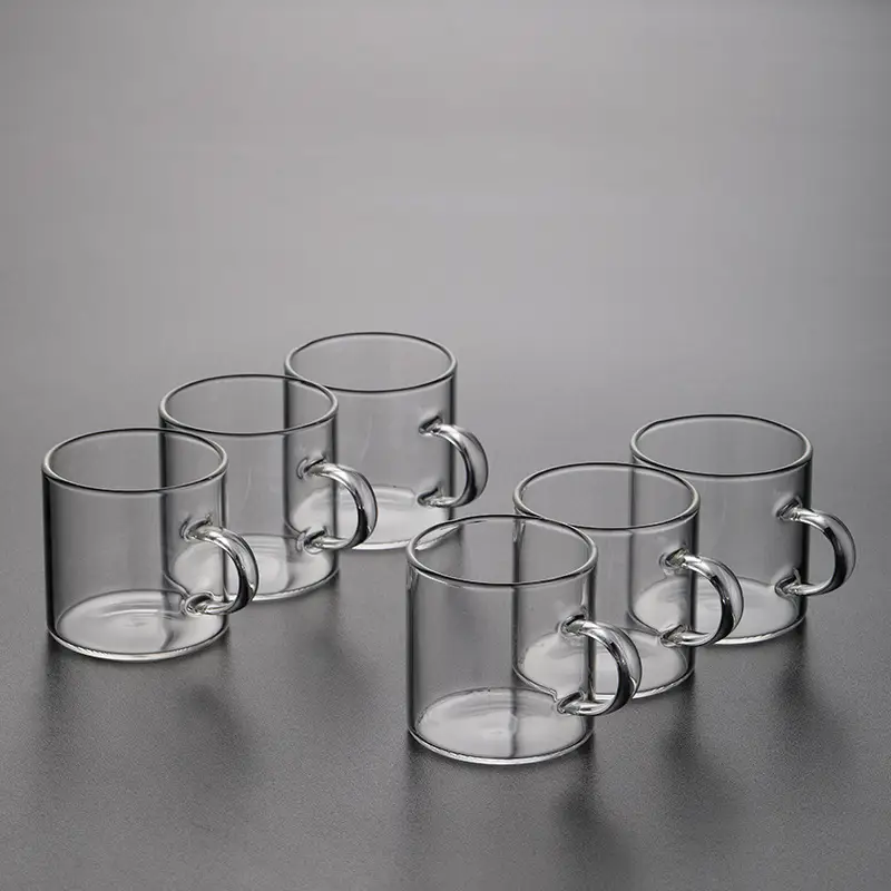 Simple Home Transparent Glass Tea Cup