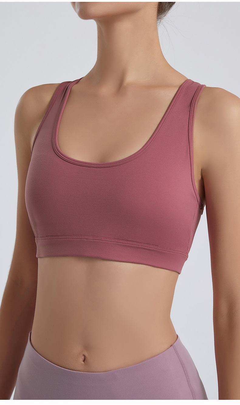 Title 1, New European And American Nude Sports Bra Women...