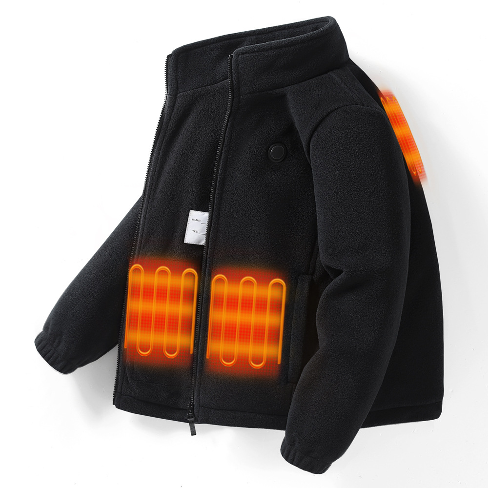 Children's Heating Jacket Heating Polar Fleece