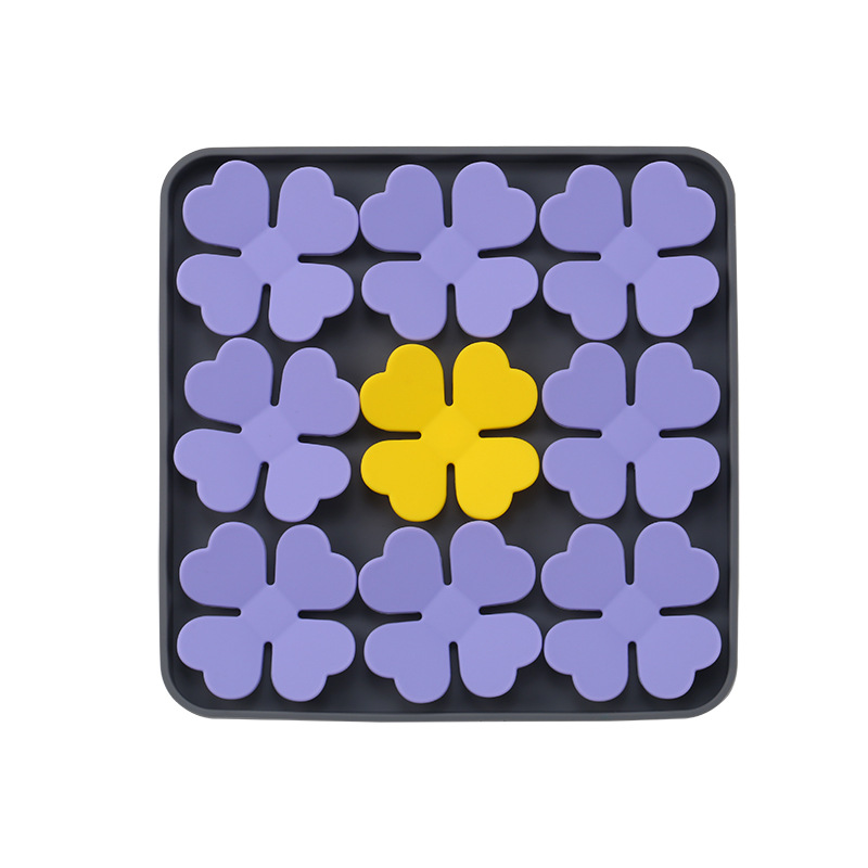 Square Yellow Light Purple