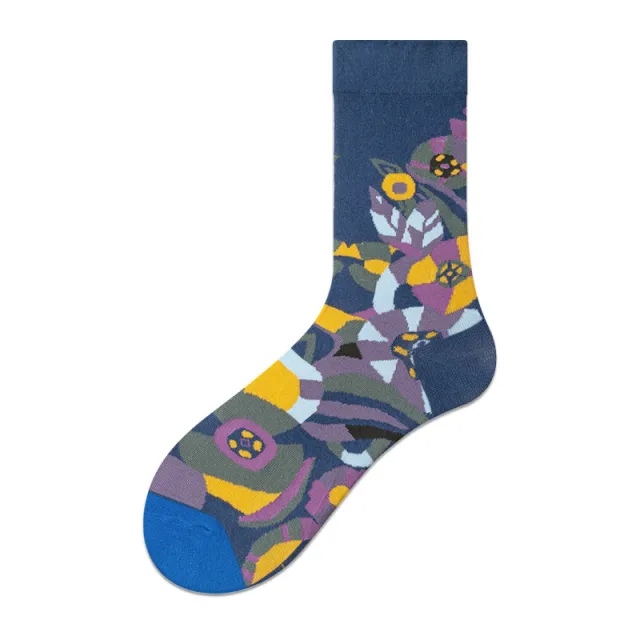 Women's Retro Spring And Autumn Cotton Sock Permanent Flower - Shop at LoveMi