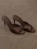 Womens Stiletto-heel Sandals Spring Summer Strappy Open-toe Roman Style view 2
