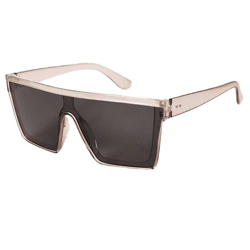Fashion One-piece Large Rim Sunglasses European And American