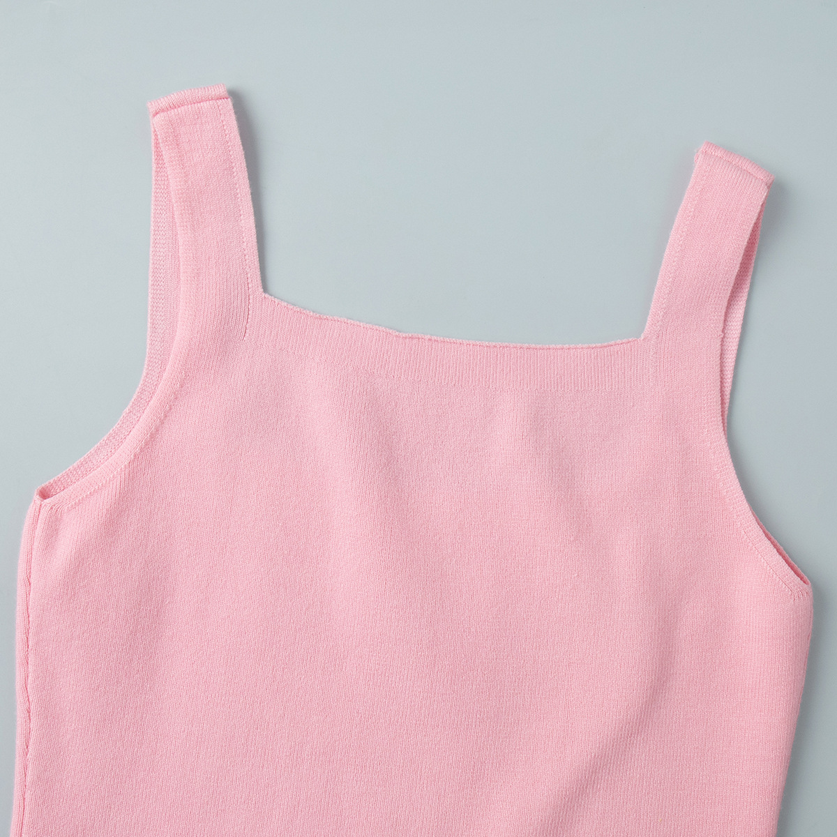 Three-piece knit cardigan, camisole and skirt set, product reference image 4