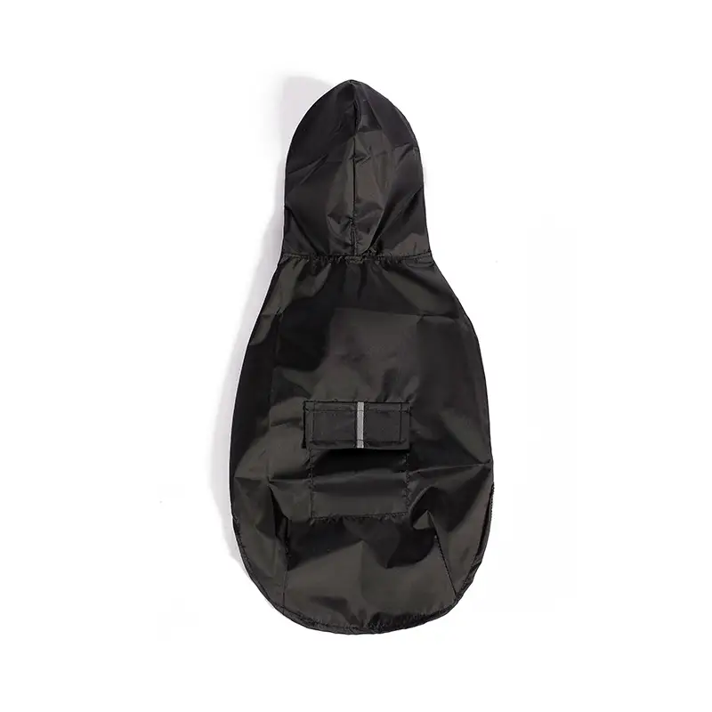 Reflective Large Dog Clothes Windproof When Going Out Hooded Raincoat