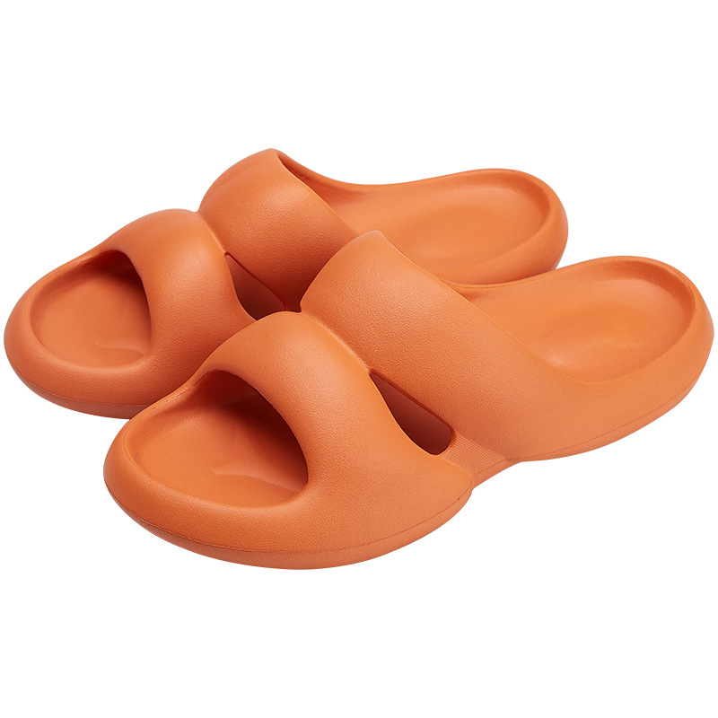 Summer Women's Bathroom PlatformIndoor Couple's Home Slippers - Image 4