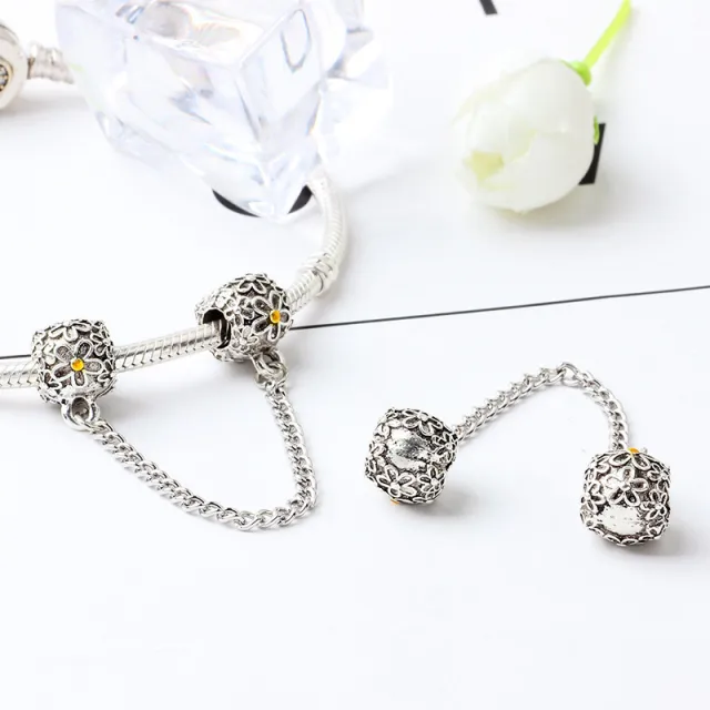 Bracelet DIY Mouse Head Diamond Alloy Beads Fashion Accessories E15 29 - Shop at LoveMi