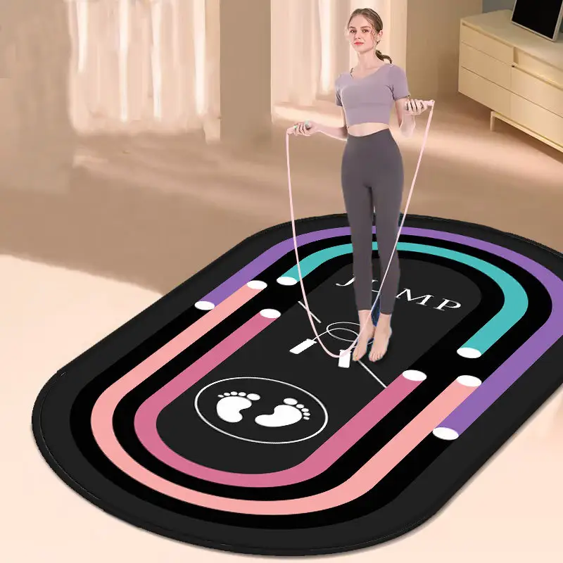 Oval Home Indoor Silent Anti-slip Fitness Thickened