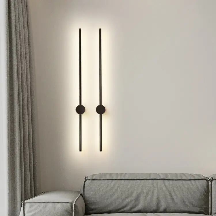 Rotatable Minimalist Strip Wall Lamp Simple Modern