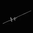Car ECG Creative Heartbeat Motorcycle Body Bumper Decorative Stickers view 5