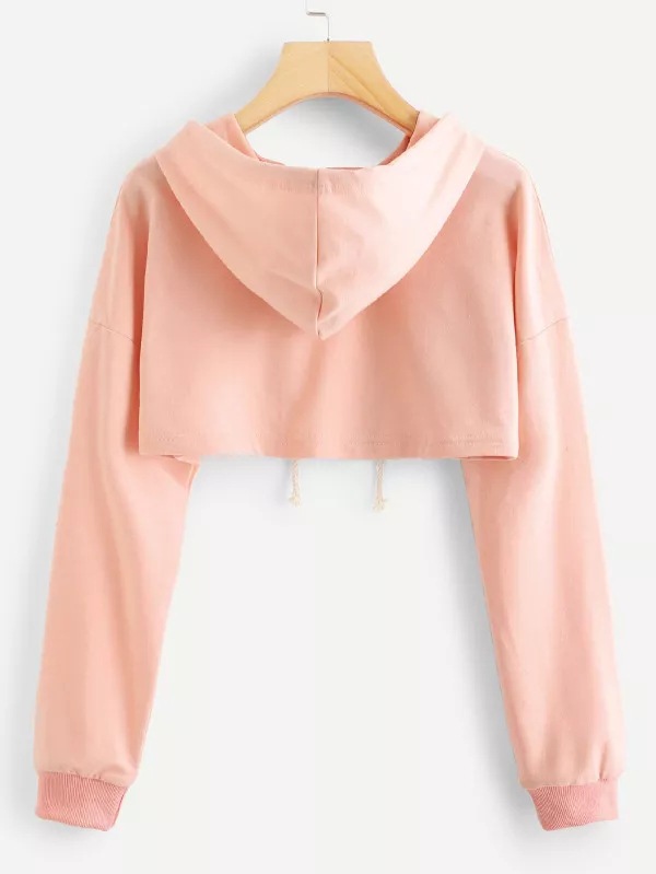 Title 2, Cloak exposed navel sexy hooded pullover sweate...