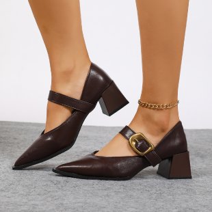 Peep-Toe Slingback Heels, picture 5 of 6