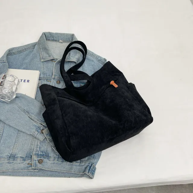 Stylish And Casual Women's Tote Bag With Large Capacity And Unique Design Black - Shop at LoveMi