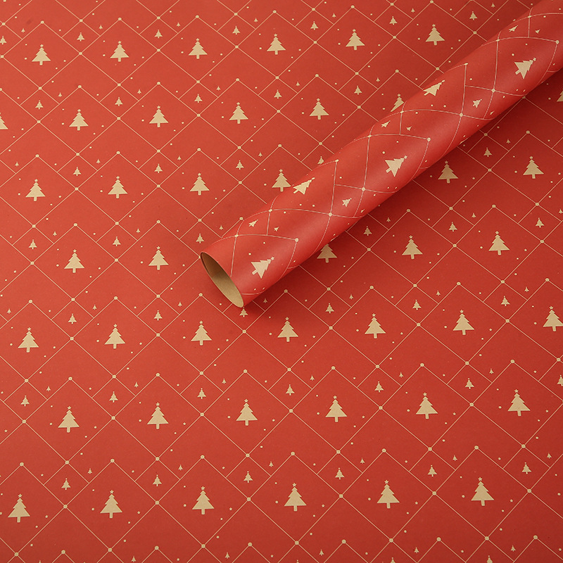 Christmas Kraft Paper Vintage Gift Wrapping Paper