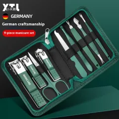 Nail Clippers Suit Printable Nail Scissors Business Gift Nail Clippers Pedicure Tool - Dark Green 9 - View 1