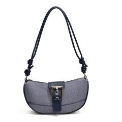 Women's Casual Large-capacity Shoulder Messenger Bag - Blue - View 1