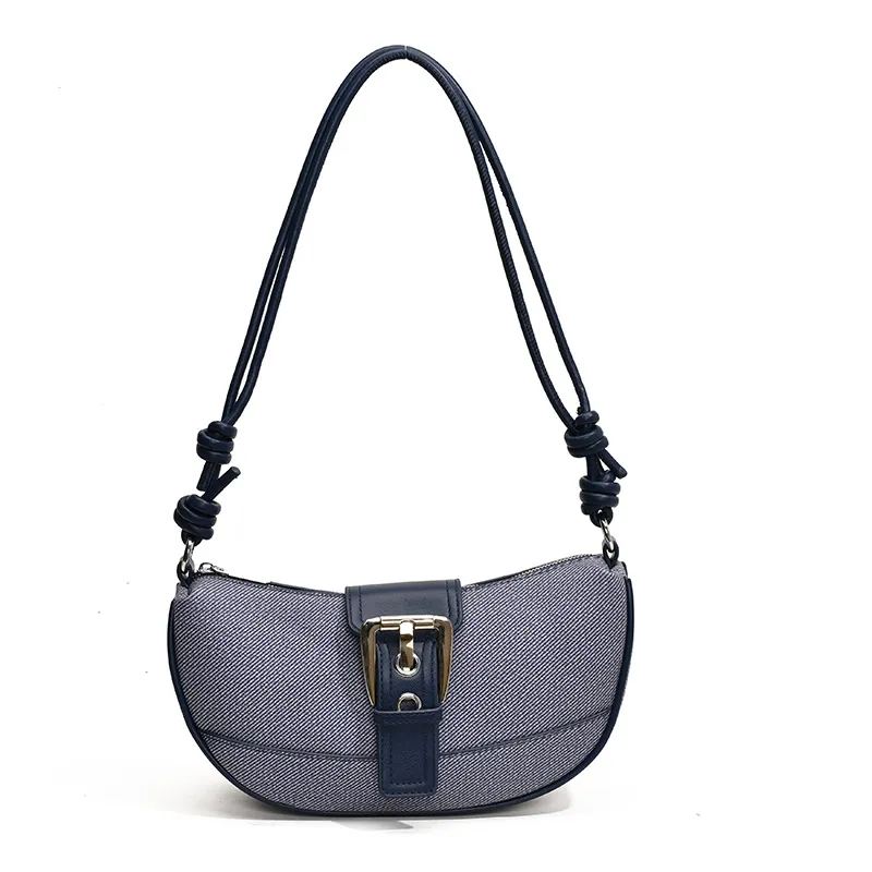 Women's Casual Large-capacity Shoulder Messenger Bag - Blue