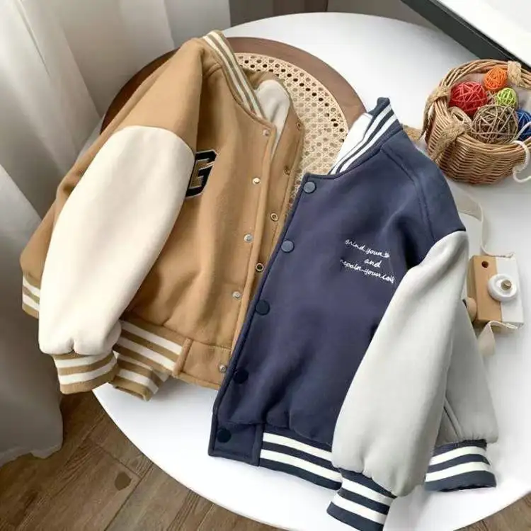 New Fashionable Korean Style Baby Autumn Handsome Jacket