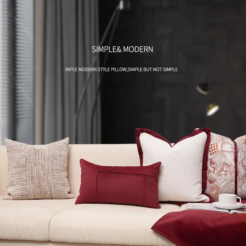 French-style Light-luxury Throw Pillow For The Bedroom And Study