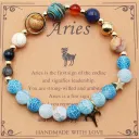Aries Agate Flowers