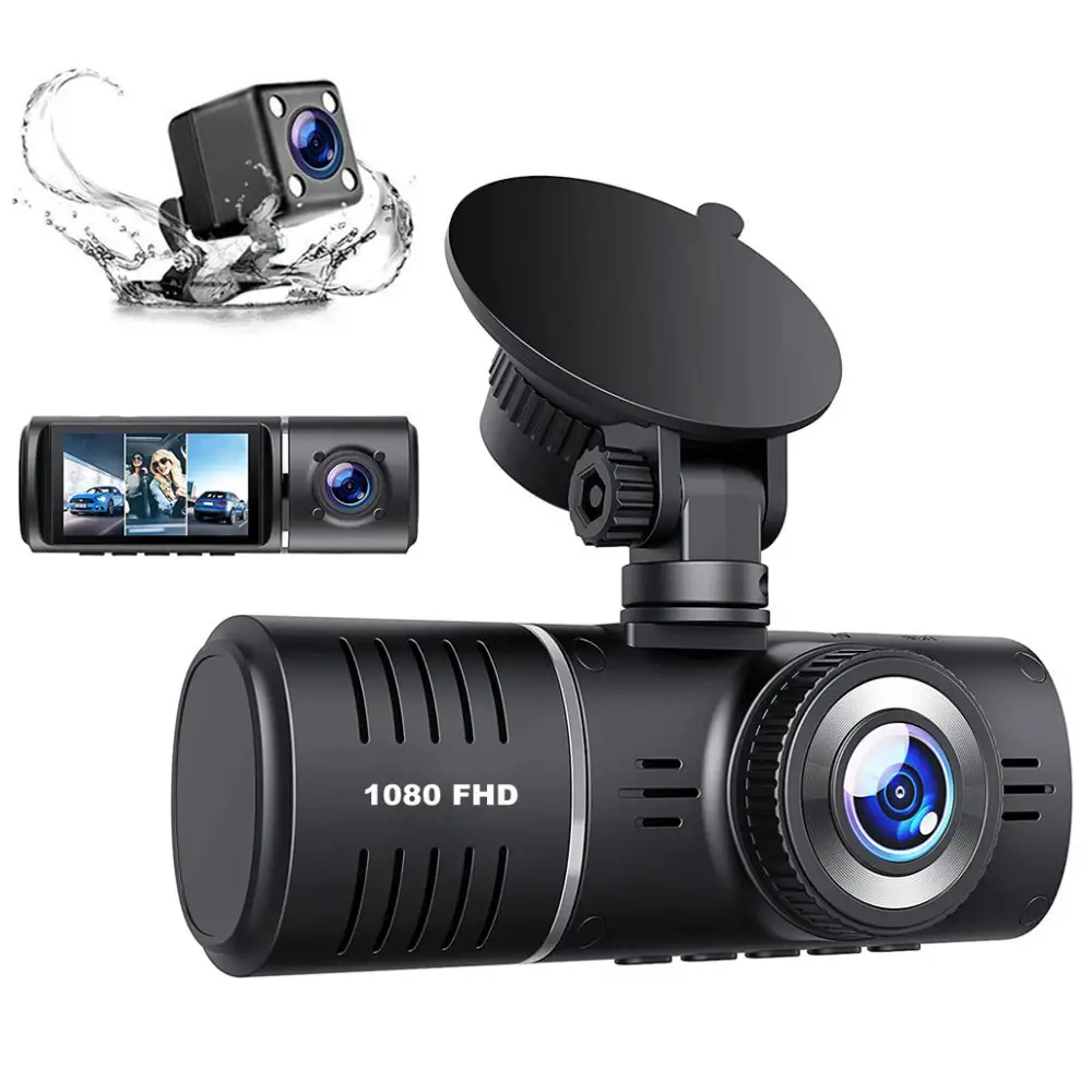 Three-record Driving Recorder HD Monitoring