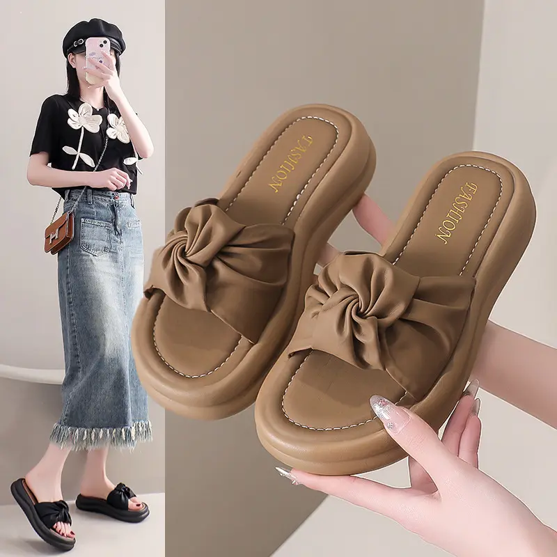Platform Non-slip Casual Mid-heel Beach Sandals