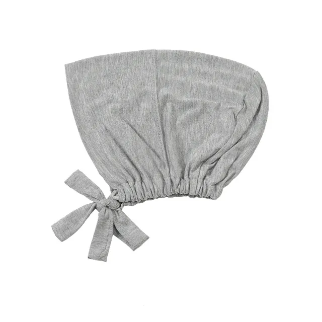 New Elastic Elastic Lace up Ethnic Headscarf Chemotherapy Base Hat 18 Light Heather Gray - Shop at LoveMi