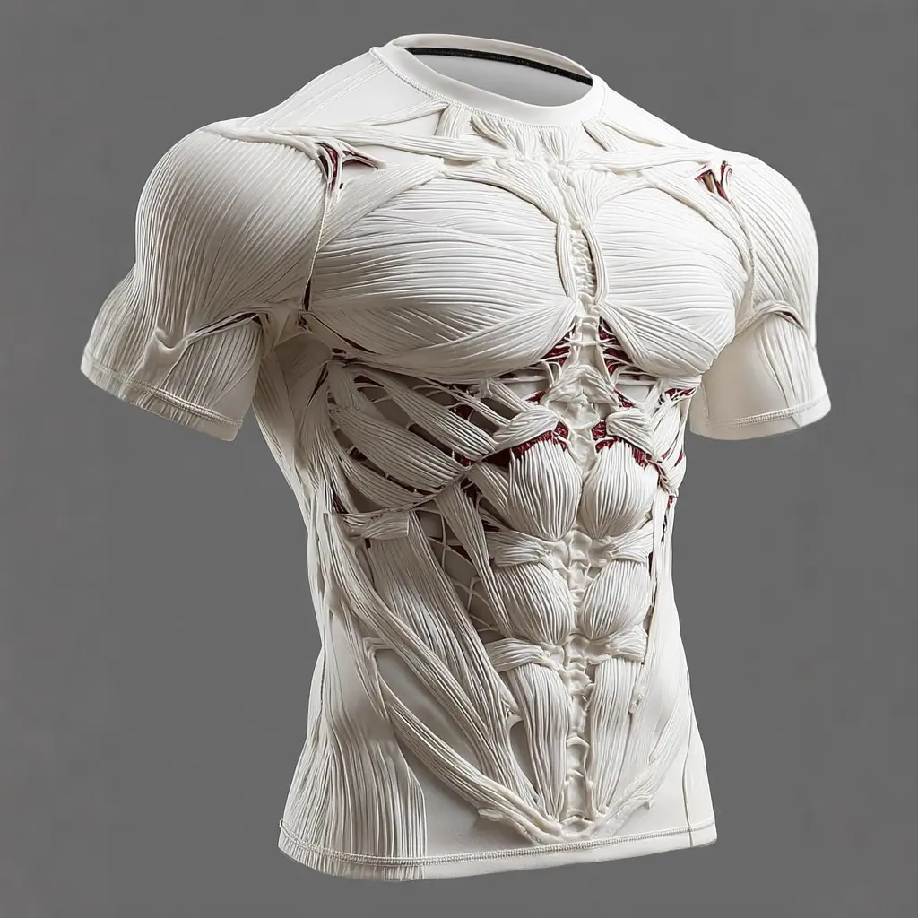 Fashionable Casual Trendy Crewneck Short-sleeve T-shirt