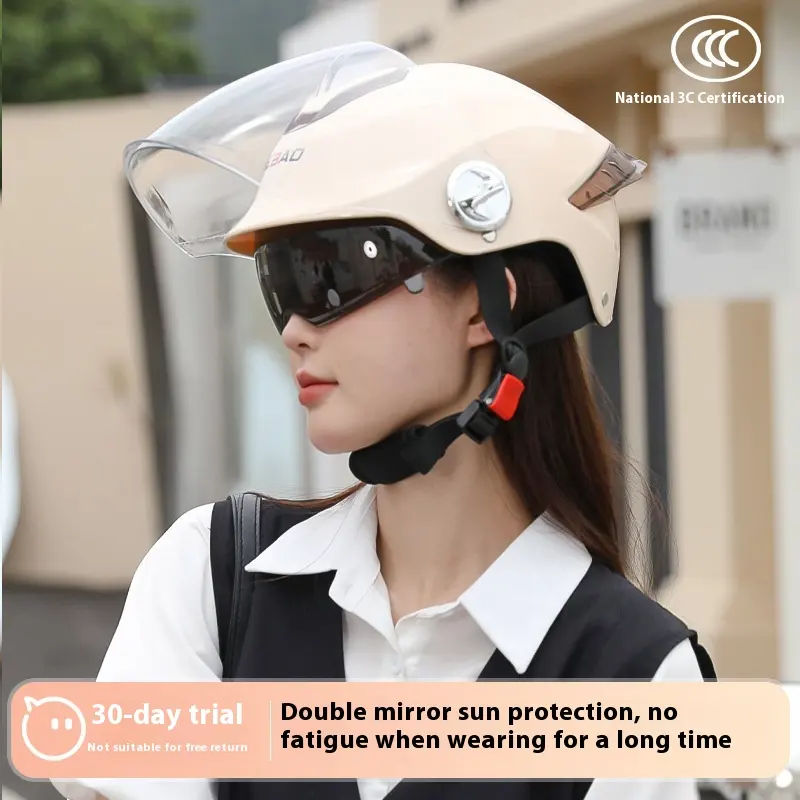 Electric Bicycle Helmet Men's And Women's Summer