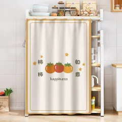 Practical Storage Rack Sundries Shade Curtain Wardrobe Dustproof Ugly - Shi Persimmon Ruyi - View 1