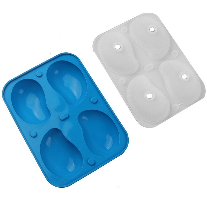 Simulation Three-dimensional Mango Cake Mold Dessert Silicone Mold