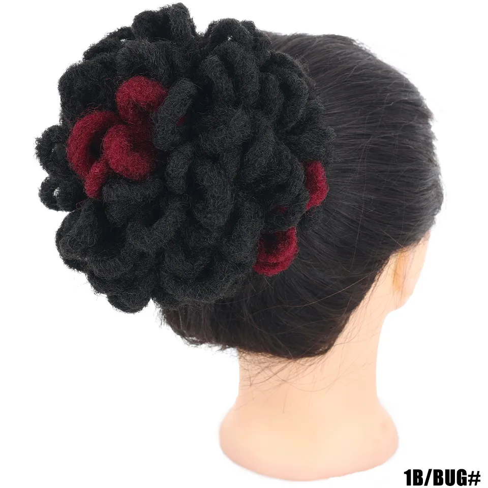 African Wig Bun Hair Bag Drawstring Dreadlocks Afro Hair Bag - Sw2021Bbugstyle