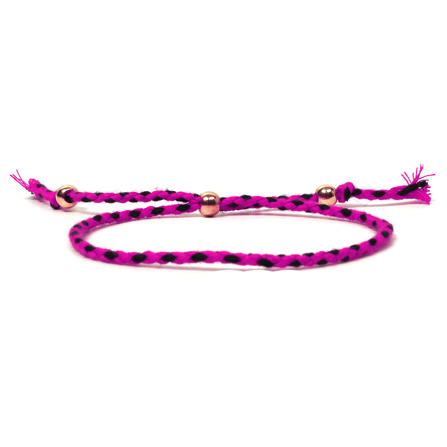 Golden Balls Bracelet Women's Fashion Hand-woven