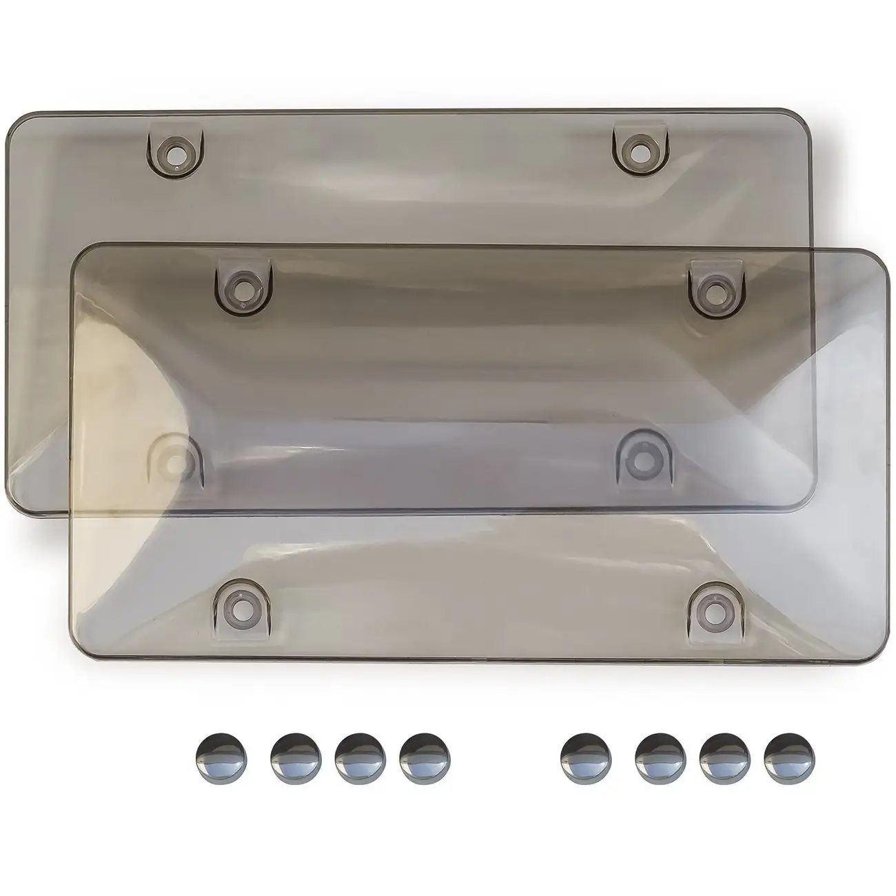 Simple And Transparent Car License Plate Frame