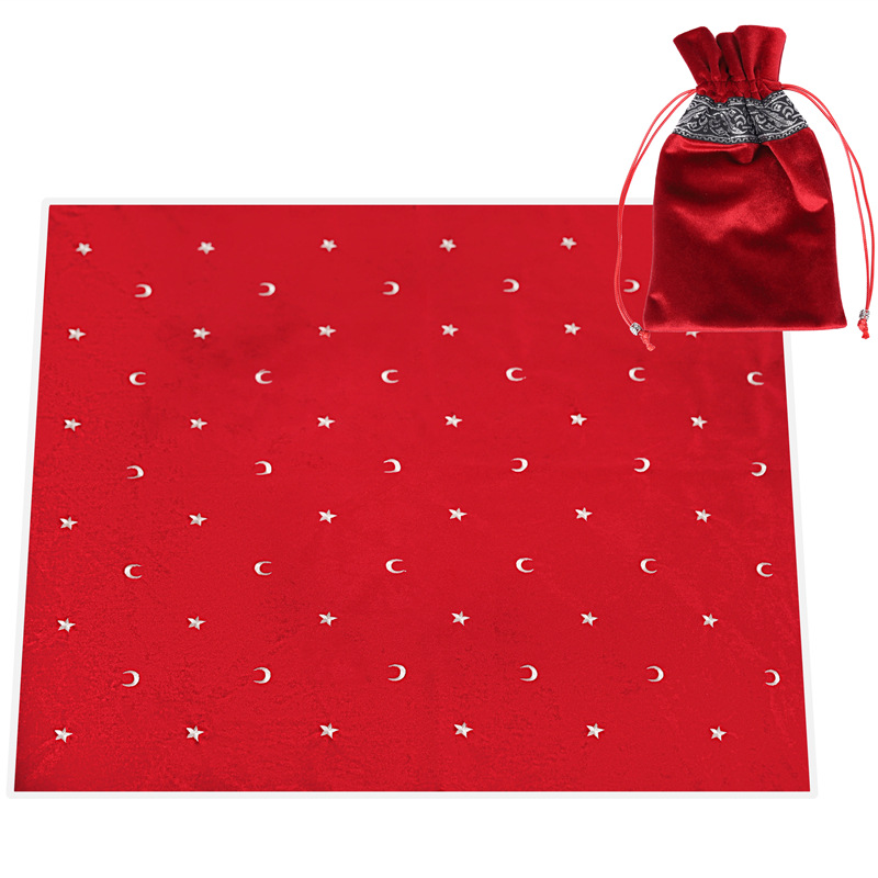 Red Tablecloth Bag