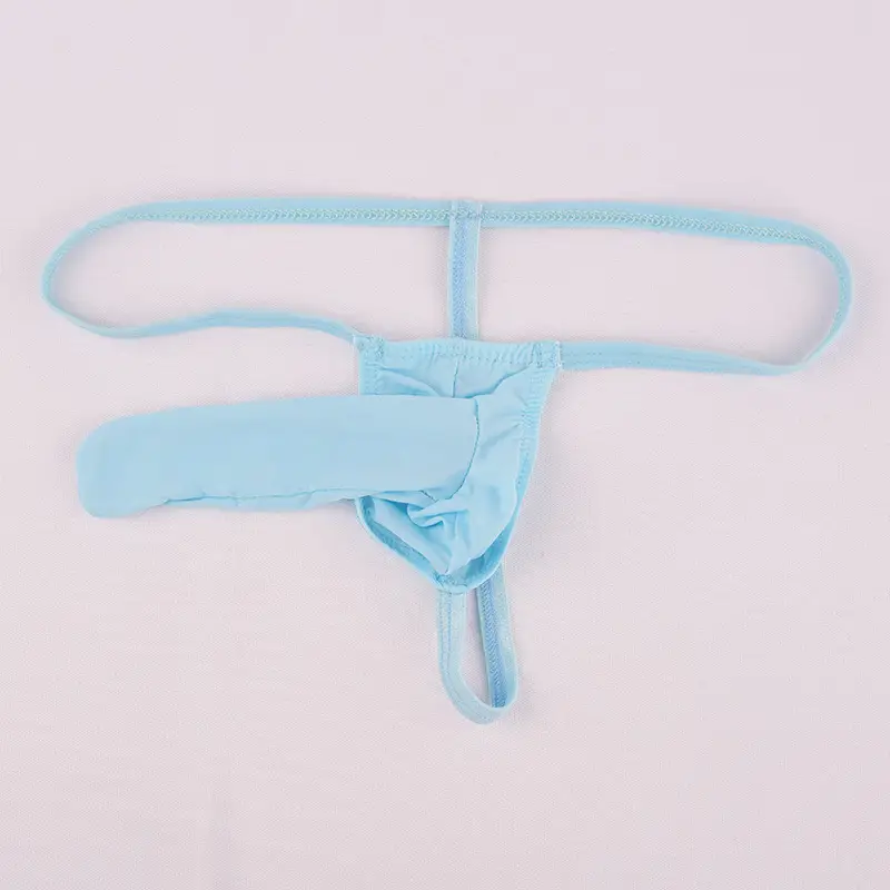 Men's Fashion Casual Ice Silk Solid Color Underwear