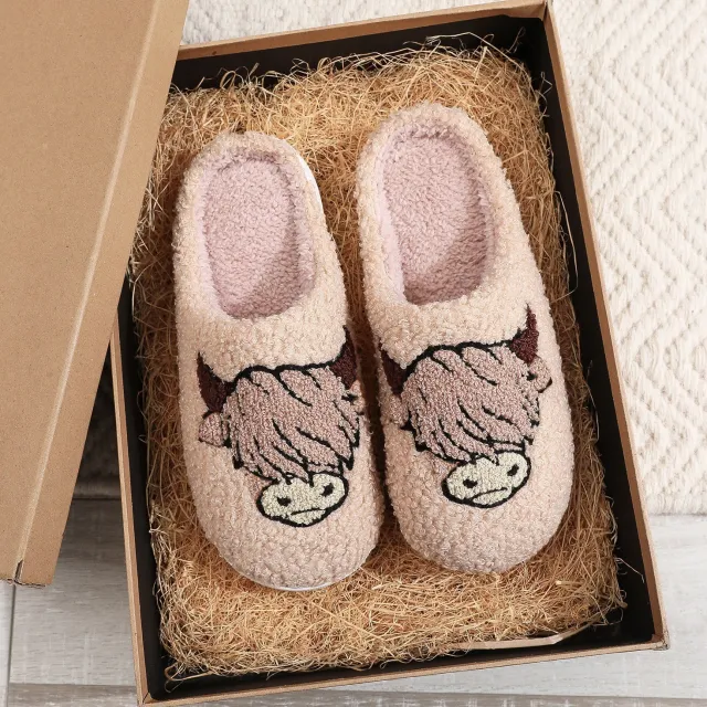 Embroidered Cotton Slippers For Household Pets And Animals Red - Shop at LoveMi