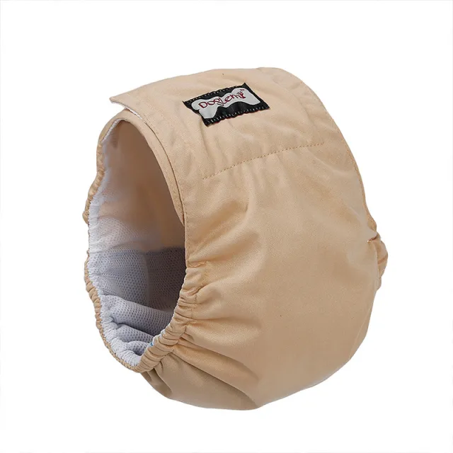 Pet Dog Menstrual Panties Breathable And Absorbent Beige - Shop at LoveMi
