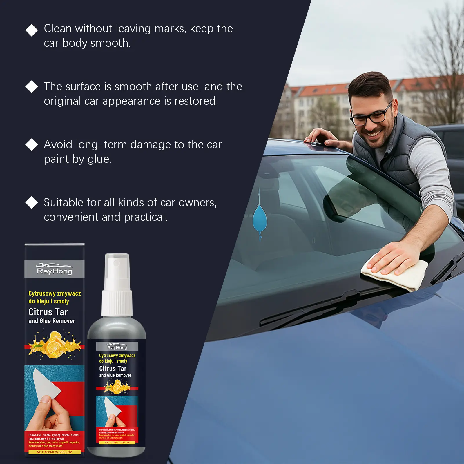 Car Viscose Removal Spray Paint