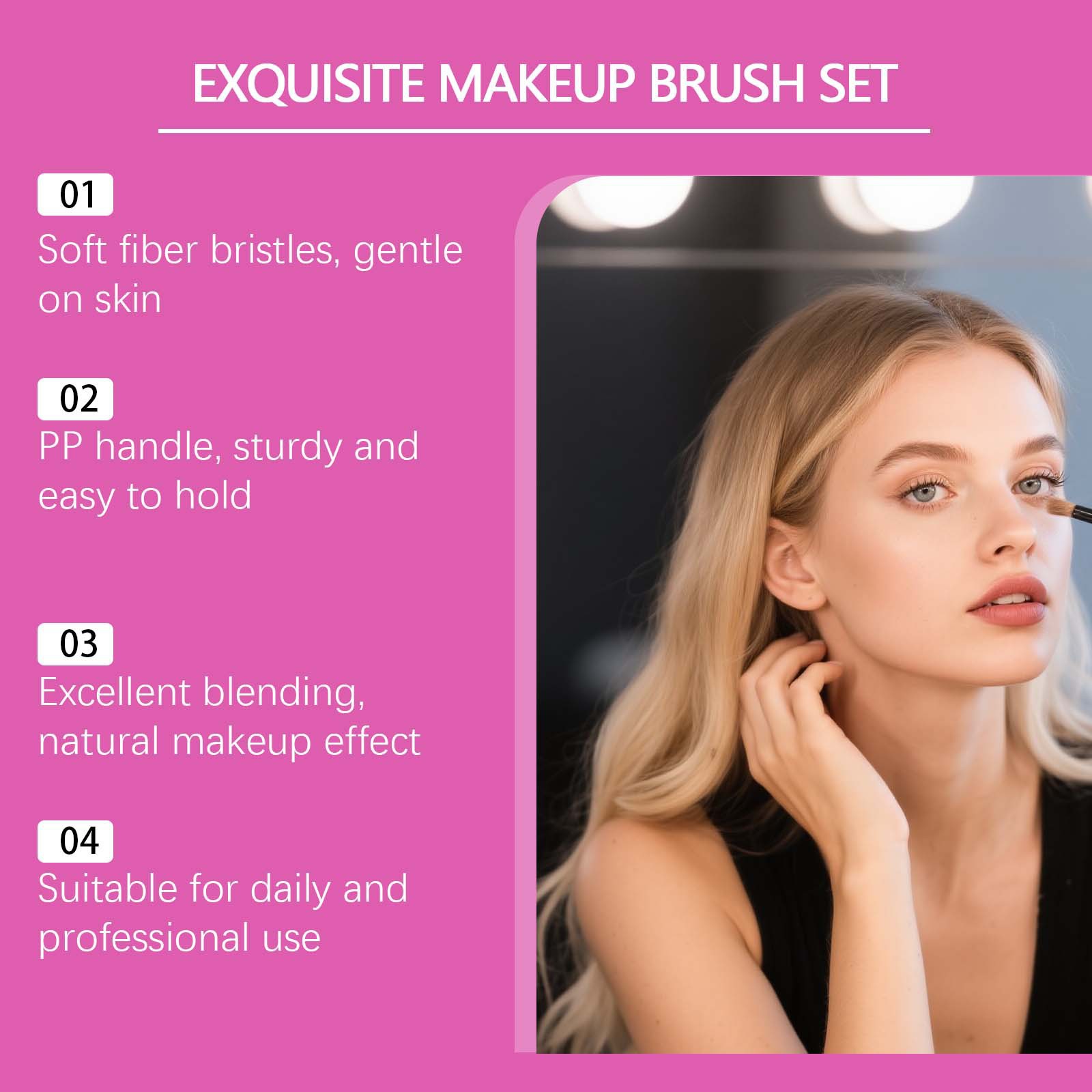 Exquisite Makeup Brush Set 6