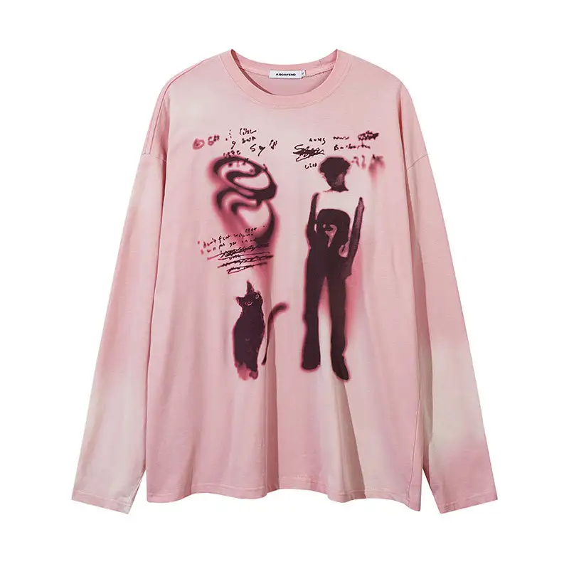 Trendy Loose Leisure All-matching Bottoming Top