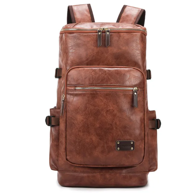 Medium And Long Distance Large Capacity Travel Luggage Bag Coffee - Shop at LoveMi