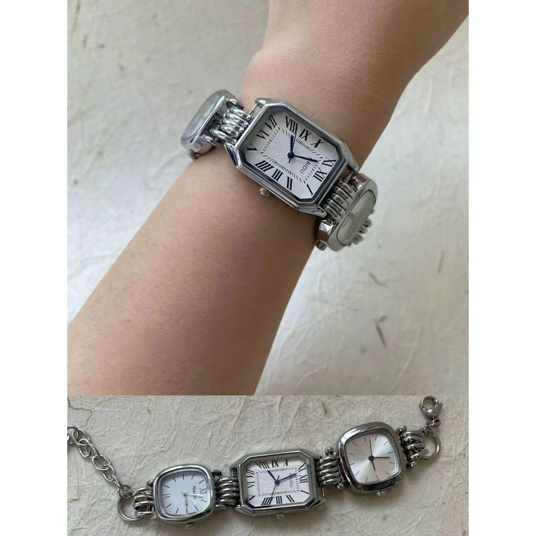 Niche Watches Clocks Bracelets Punk Vintage Retro Style