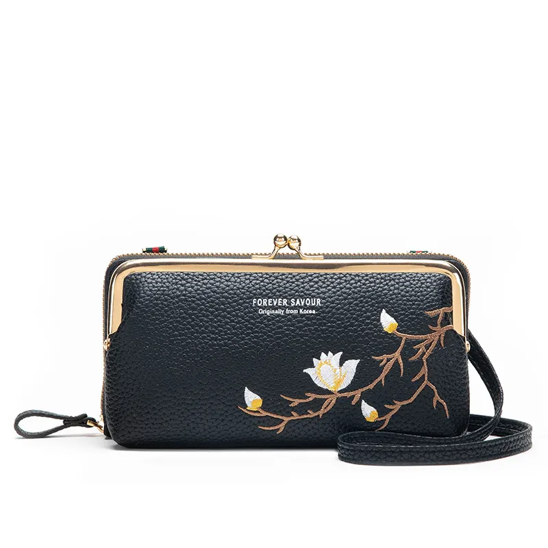 Large Capacity Mini Niche Messenger Bag For Women - Black