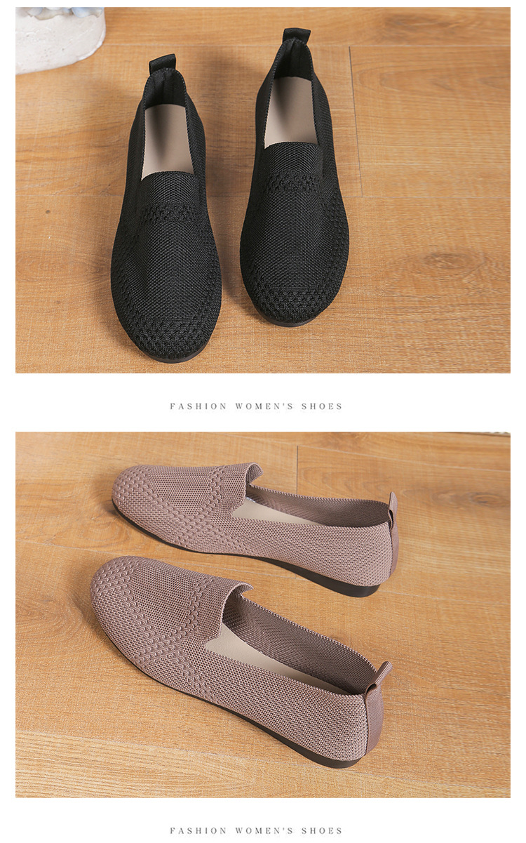 Flying Woven Slip-On Flats