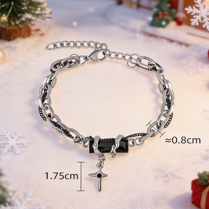 Womens Minimalist Star Bracelet Trendy