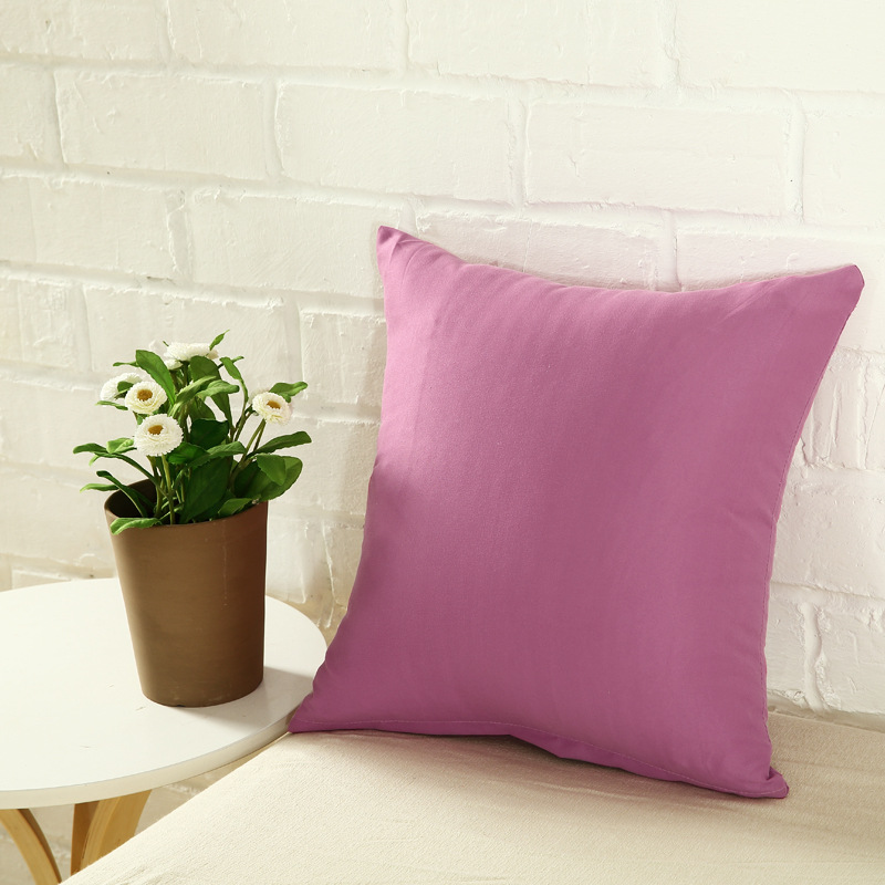 Fumigating Purple Pillow Cover