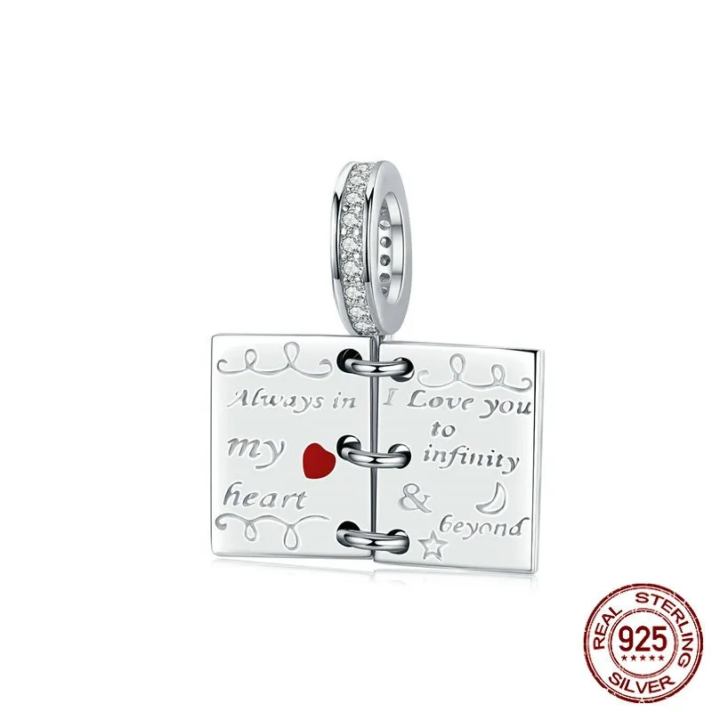 Sterling Silver DIY Bracelet Pendant Ornament Accessories - Silver